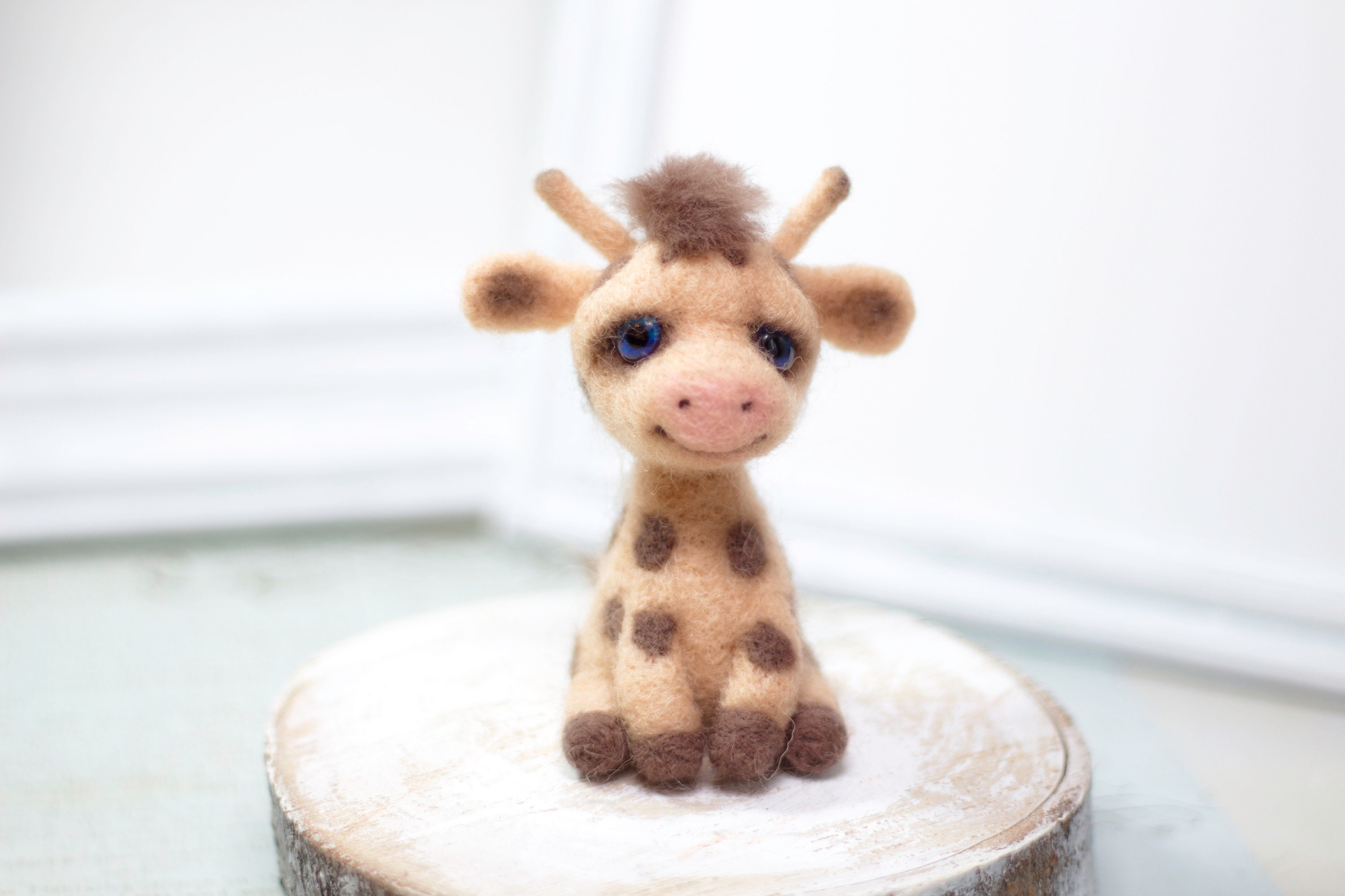 mini stuffed giraffe