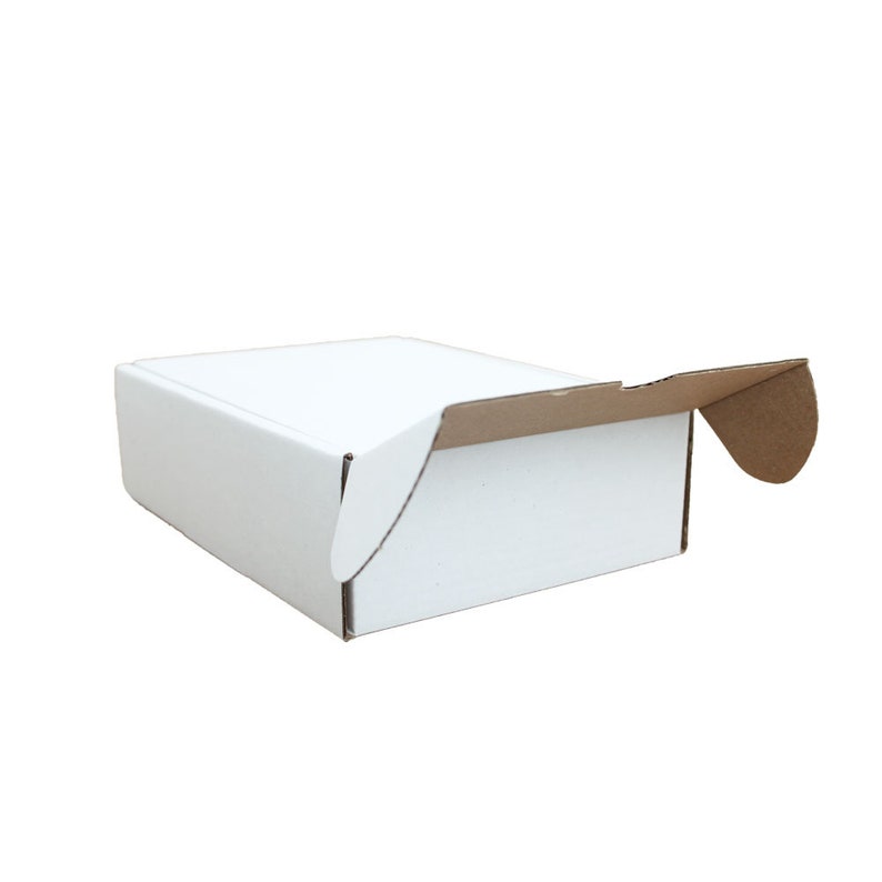 Mini Kraft Product Box: Small Cardboard Mailing Box (95x95x30mm) image 8