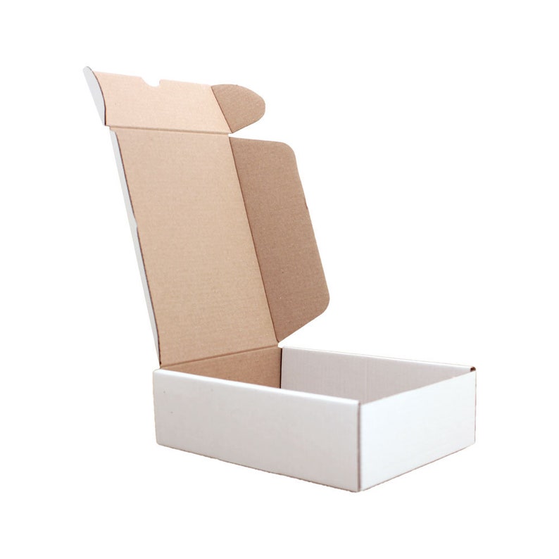 Mini Kraft Product Box: Small Cardboard Mailing Box (95x95x30mm) image 6