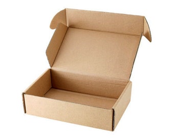 Kraft Box, White, Brown Box, Packaging, Mailing, Gift Boxes, Kraft box mailers, Boxes for products Wholesale 250 x 200 x 100 mm