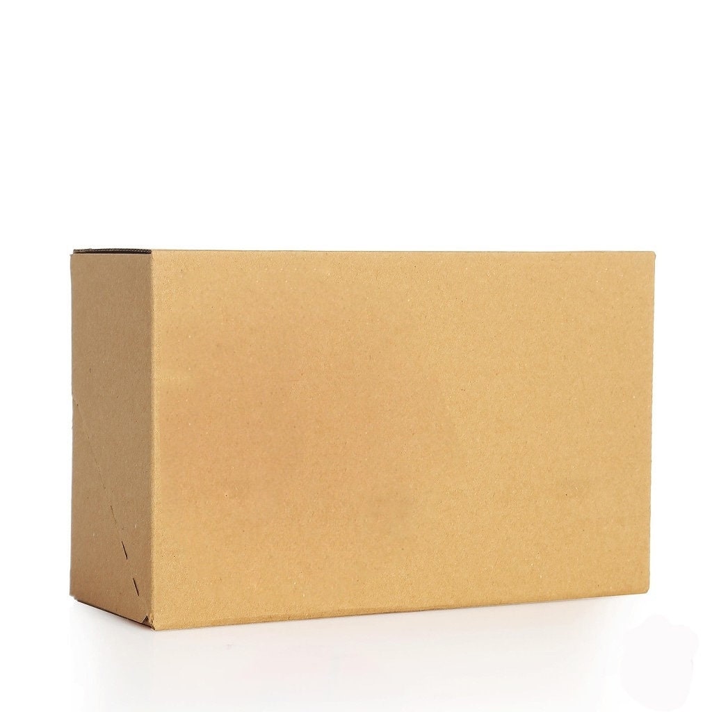 White Brown Kraft Gift Box Strong Shipping Boxes Custom Etsy