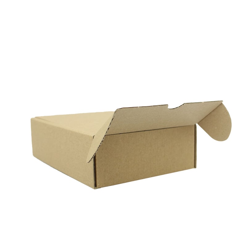 Mini Kraft Product Box: Small Cardboard Mailing Box (95x95x30mm) image 7