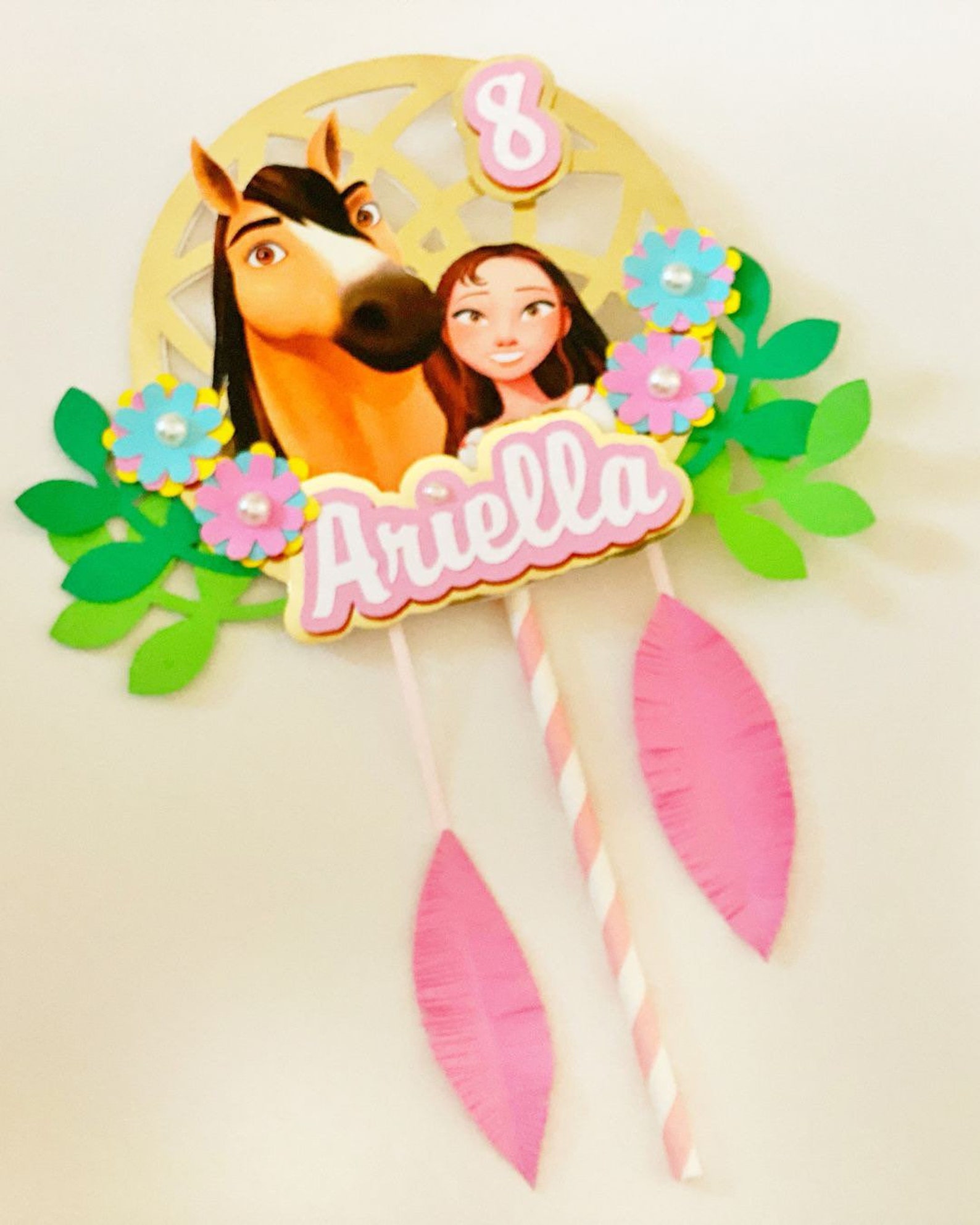 Spirit cake topperspirit partylucky and spirit topperlucky