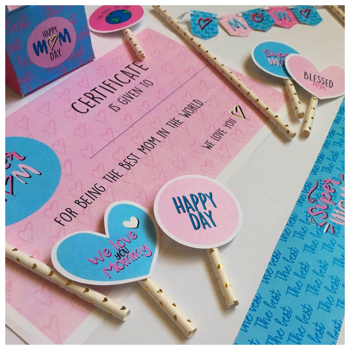 Mom's day kit mother's day kit mom's celebration Etsy