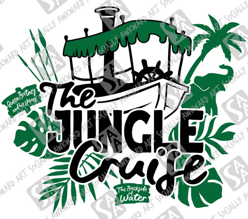 disney jungle cruise svg
