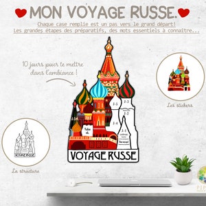 Mon voyage Russe