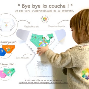 Puzzle game for potty training