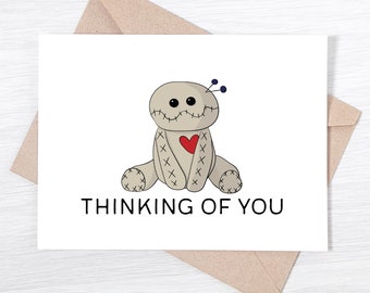 Funny Get Well Card - Thinking Of You