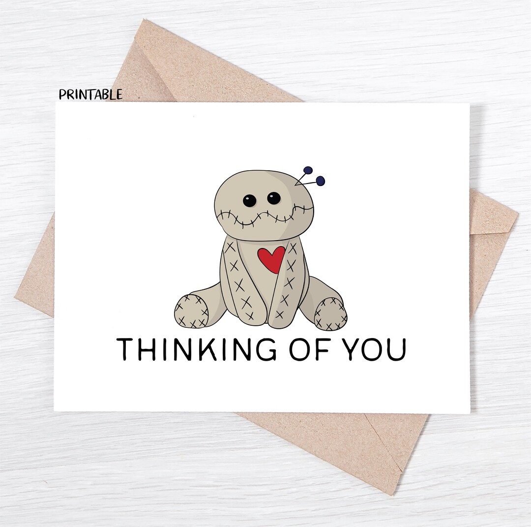 PRINTABLE - Funny Get Well Card - Thinking of You - Etsy