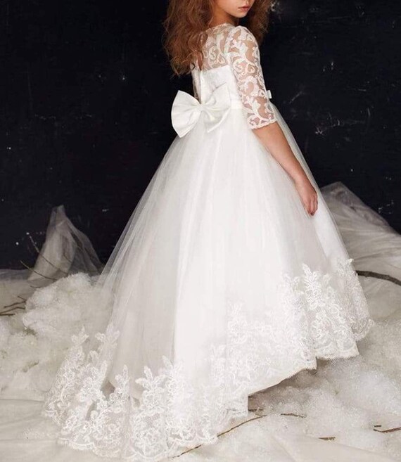 High low top communion dresses