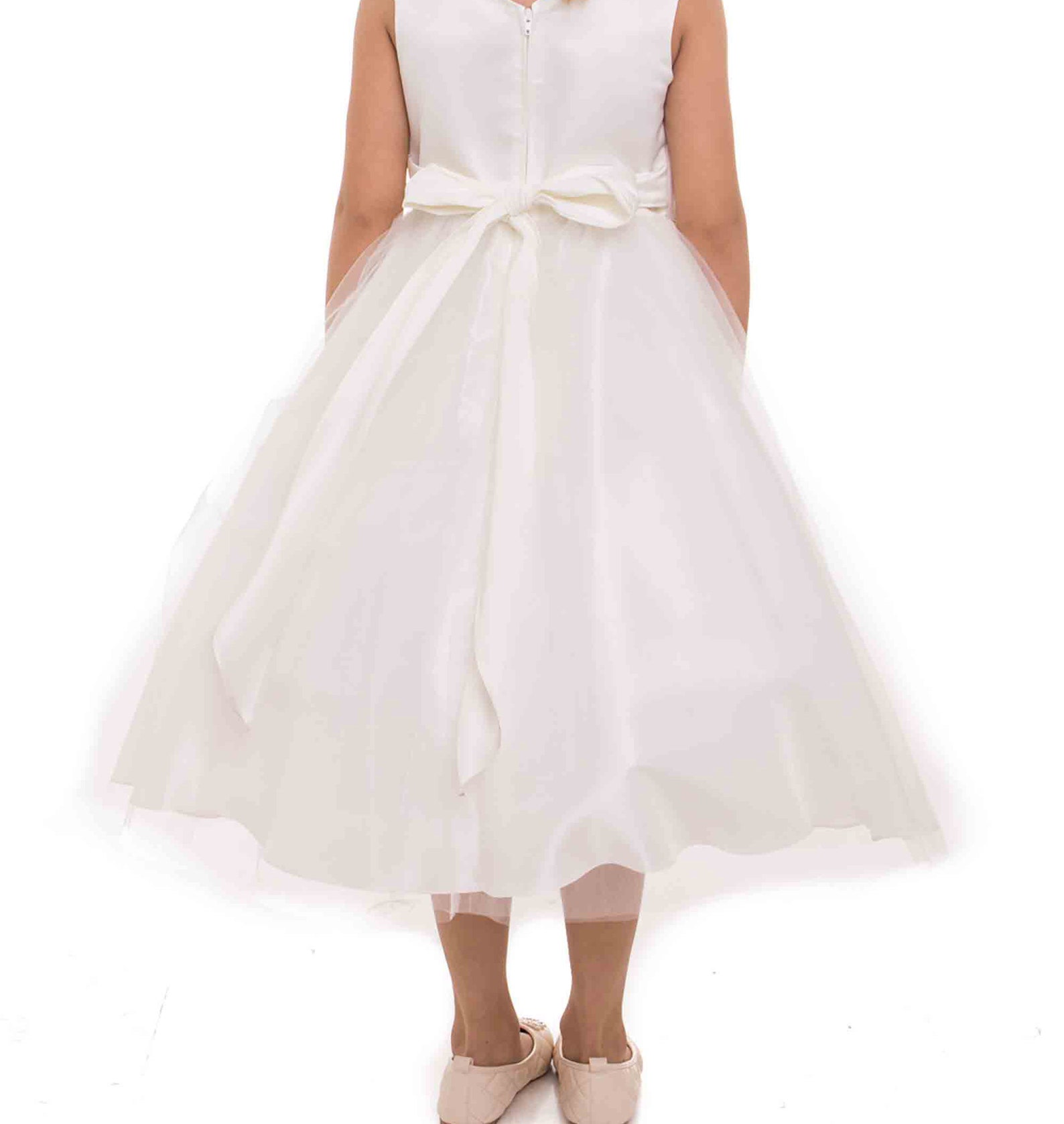 PLUS Size Flower Girl Dress with a detachable belt Handmade Etsy