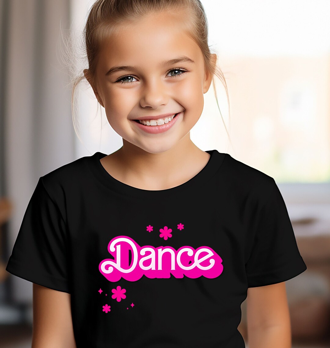 Dance Girl's Tshirt Barbie Dancer Dance Tee Dance Etsy