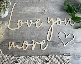 Te quiero más / Cita de pared