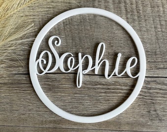 Nombre Hoop / Ballerina Font