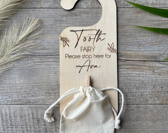 Tooth fairy Door Hanger