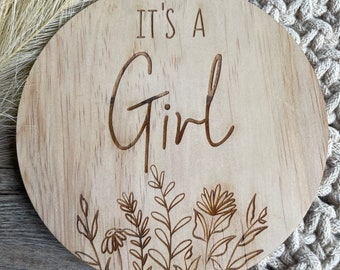 Es un niño / Es una niña / doble cara