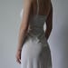 Quintessential White Sheer Slip Dress Crochet Detail