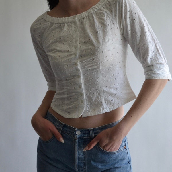 Alice Eyelet Top
