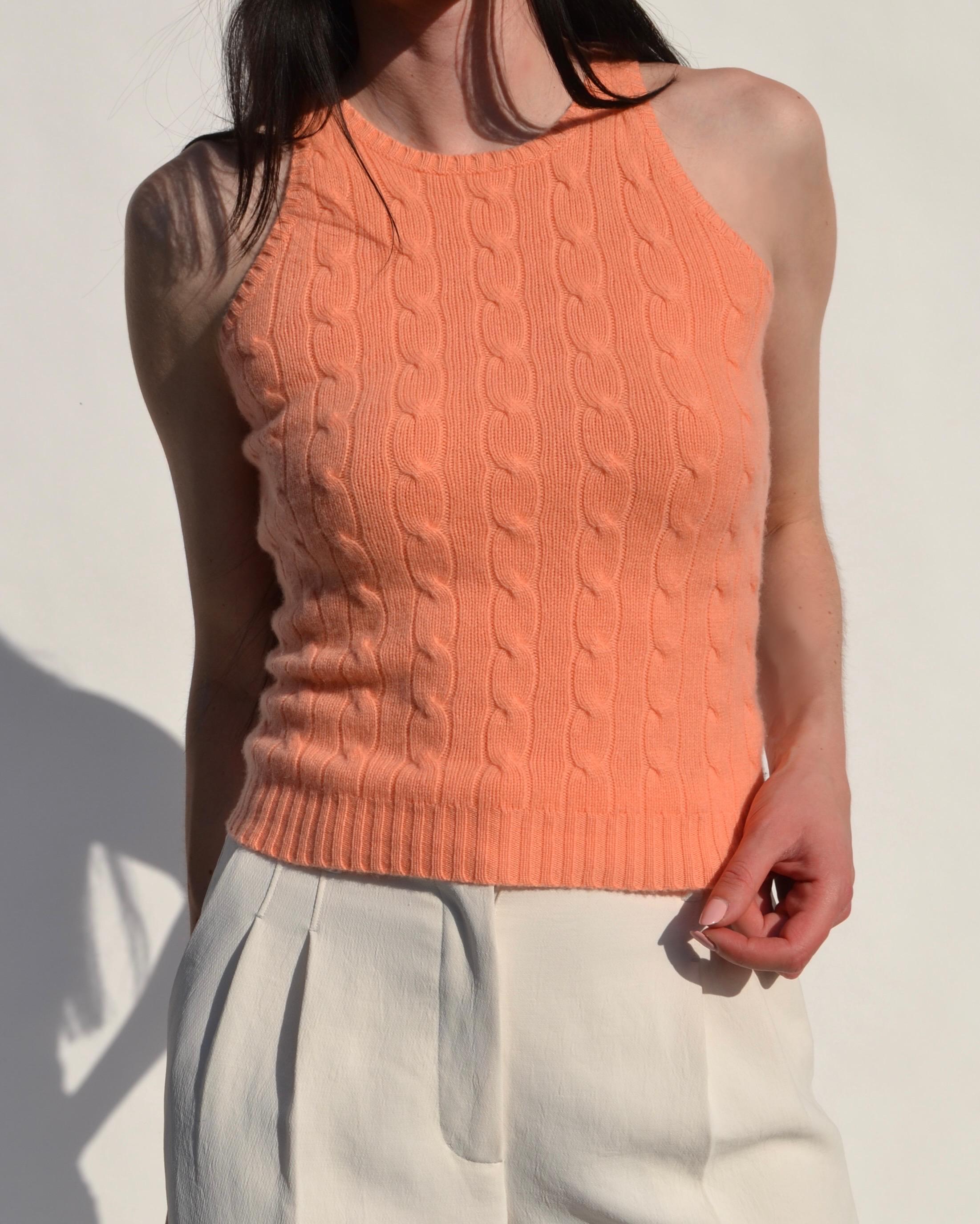 Ralph Lauren Black Label Cashmere Tank Top - Etsy