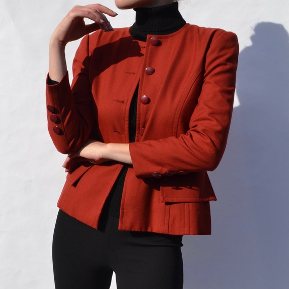 Vintage Balmain Structured Blazer