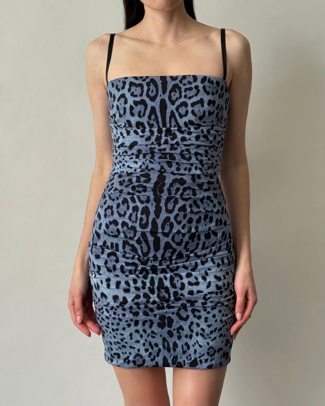 Dolce and Gabbana Blue Dress - Etsy