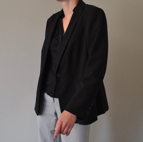 Black Calvin Klein Oversized Blazer