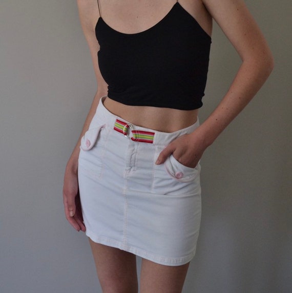 tommy hilfiger skirt and crop top