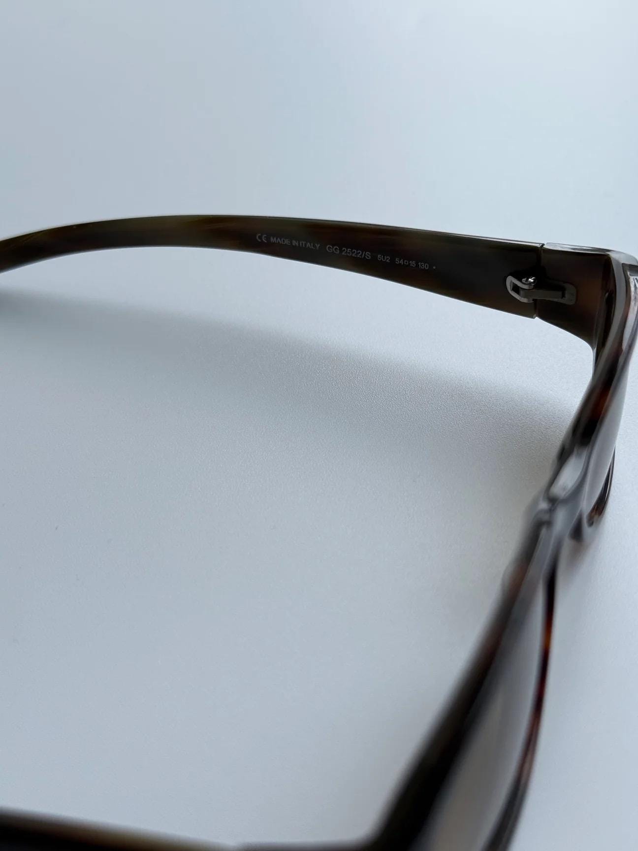 Gucci Brown 2522/S Sunglasses - Etsy Canada