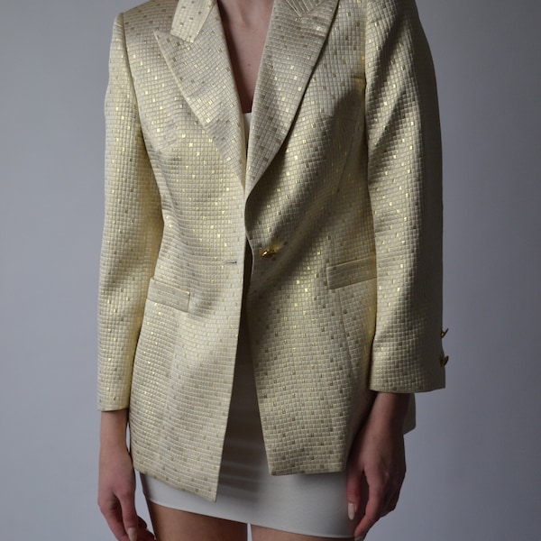 Vintage Escada Gold Blazer