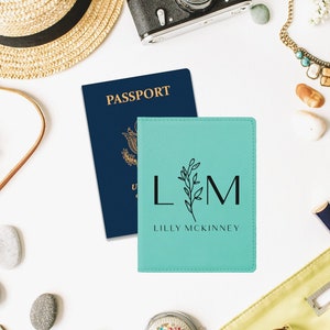 Personalized Gift, Passport Holder, Bridesmaid Gift, Bridesmaid Proposal, Gift For Her, Birthday Gift, Engraved Passports