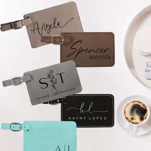 Bridesmaids Gift, Personalized Luggage Tags, Gift For Her, Groomsman Gift, Custom Luggage Tags, Wedding Gift, Engraved Luggage Tags