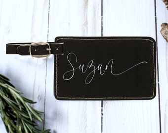 Personalized Luggage, Personalized Luggage Tags, Custom Luggage Tags, Wedding Gift, Travelers Gift, Bridesmaids Gift, Engraved Luggage Tags