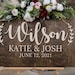 see more listings in the 3D Wedding Signs section