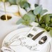 Bride &amp; Groom Place Cards, Bride Groom Table Setting, Sweetheart Table ...