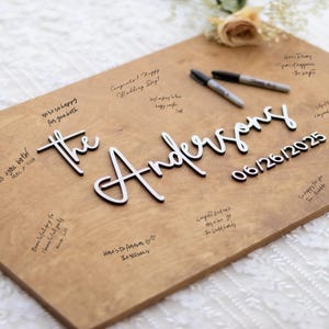 Rustic Wedding Guestbook Sign, Wedding Guest Book Alternative, Personalized Wedding Guestbook, Custom Ceremony Signs, Wedding Signing Boards