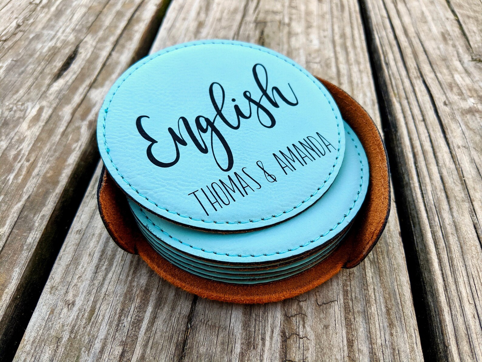 Personalized Coasters Gift for Her Bridal Shower Gift Etsy