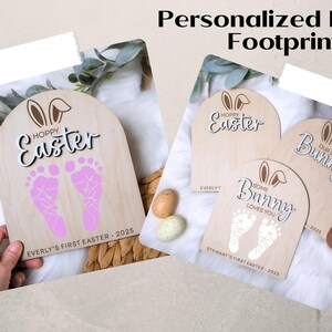 Personalized Newborn Baby Stats Sign | Hospital Footprint Sign For Baby