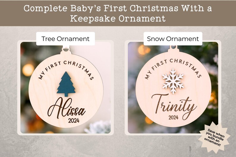 DIY Fußabdruck Weihnachtskunst, Babys erstes Weihnachten, Mistelzweig-Schild-Kinderhandwerk, kundenspezifisches Kinderandenken, personalisiertes Baby-Weihnachtsdekor Bild 10