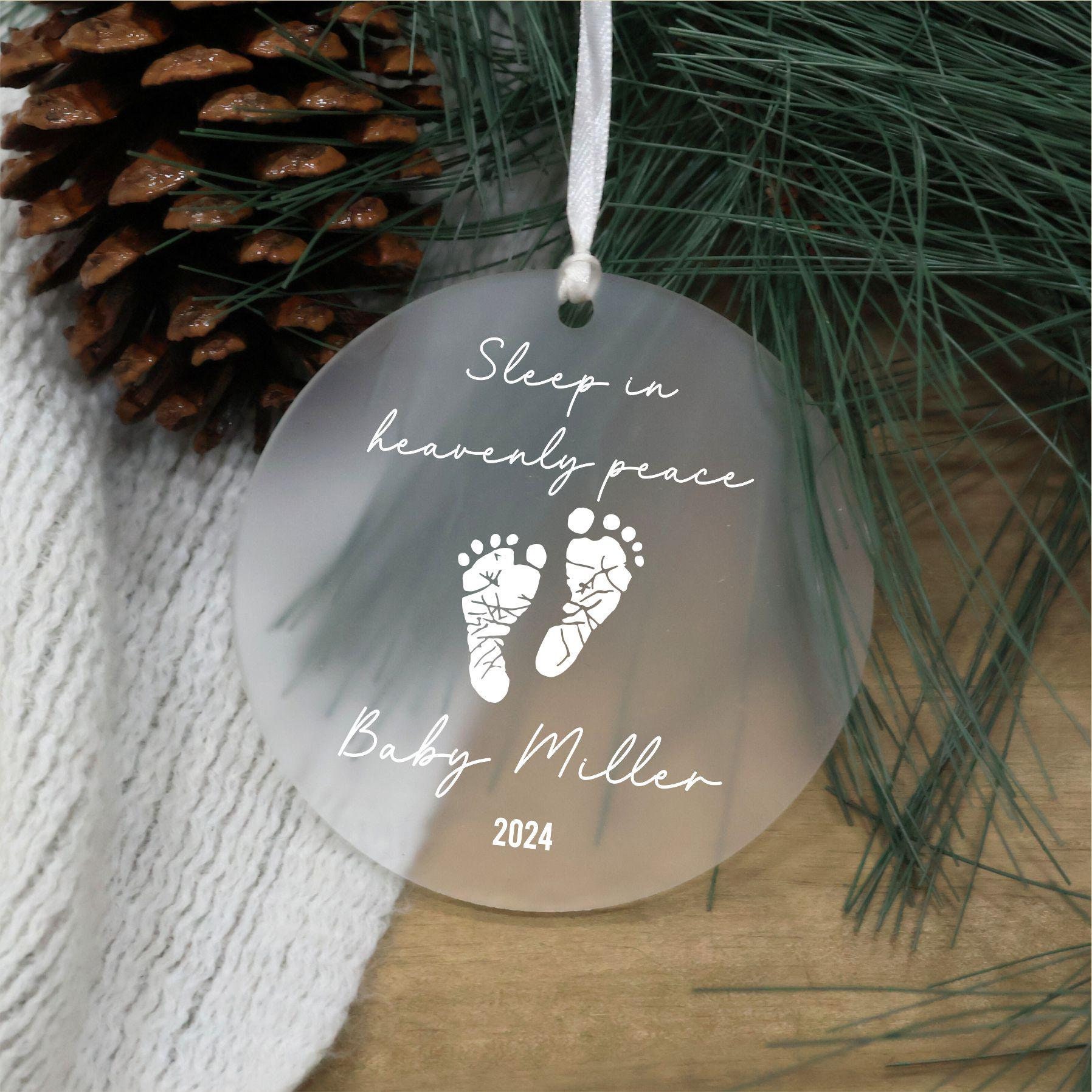 Baby Memorial Ornament, Miscarriage Ornament, Infant Loss, Baby Loss Tribute, Stillborn Baby Loss Gift, Sympathy Gift, Stillborn Keepsake
