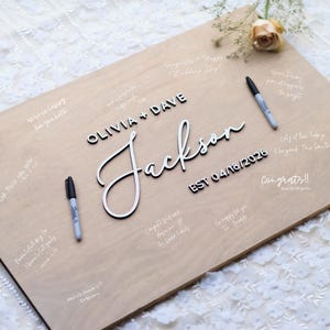 Guest Book Sign, Wooden Wedding Guest Book, Personalized Guest Book Alternative, Custom Unique Alternative Guest Book, Wedding Ceremony Sign
