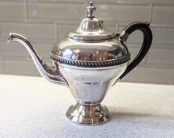 【Birks】ティーポット 【シルバープレート】Regency Plate Vintage Birks Regency Plate E.P. on Copper Dish / Vintage