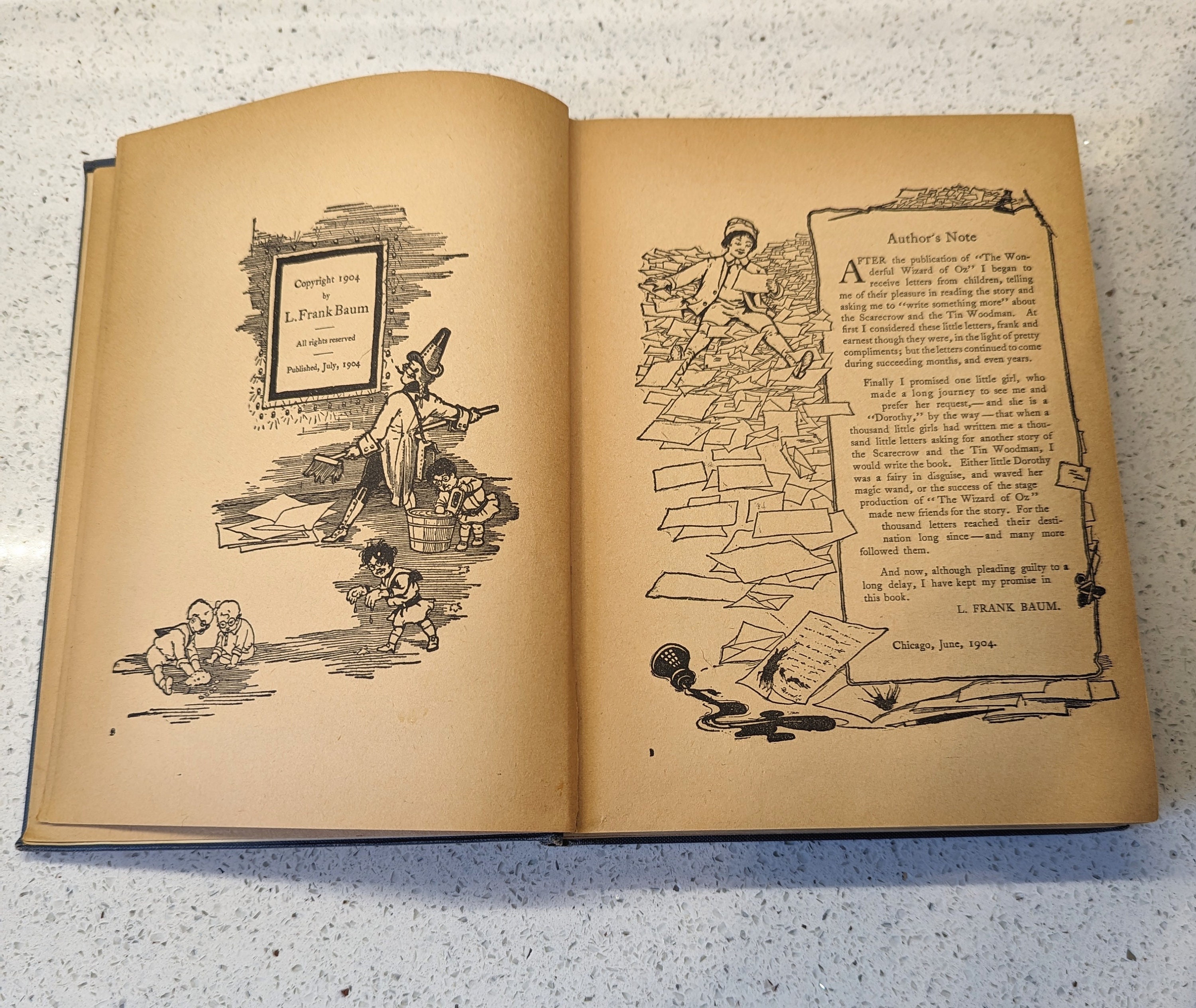 The Land of Oz by L. Frank Baum Copyright 1904 Canadian