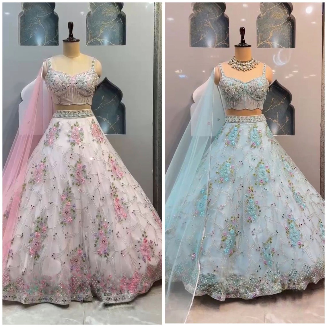 Boomer Silk With Beautiful Thread Embroidery Work ,Coding Work , Heavy Sequins Work With Heavy Cancan And Canvas Lehenga Choli