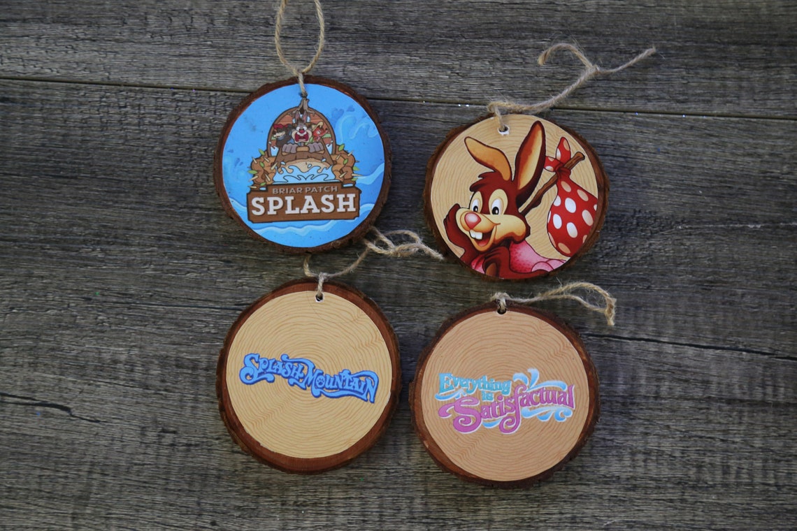Splash Mountain Ornaments Etsy