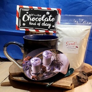 Lavender Mint Hot Cocoa - Cocoa - Hot Chocolate - Hostess Gift - Housewarming Gifts - Foodie Gifts - Gifts For Cooks - Birthday Party