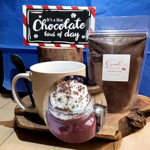 Black Forest Cherry Hot Cocoa Mix - Cocoa - Hot Chocolate - Cocoa Housewarming Gifts - Gifts for Bakers - Corporate Gifts