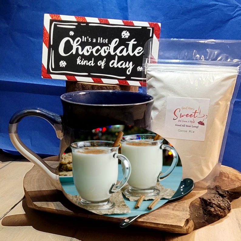 Eggnog Cocoa  Hot Cocoa  Hot Chocolate  Anniversary Gifts  image 1