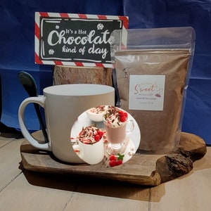 Raspberry Milk Chocolate Hot Cocoa Mix - Cocoa - Hot Chocolate - Gifts For Couples - Family Game Nights - Movie Night Treats - Gluten Free