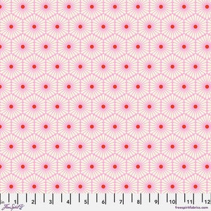 Daisy Chain Blossom - Tula Pink Besties 100% Cotton Quilt Fabric By the Yard