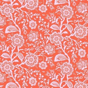 FQ OOP Delight, Cotton Candy - Tula Pink Pinkerville  100% Cotton Quilt Fabric Fat Quarter